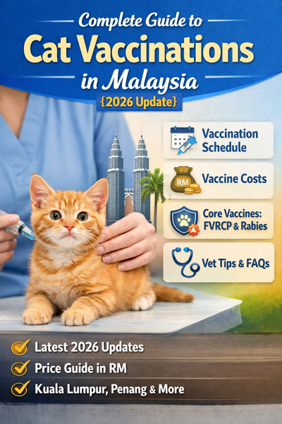 Complete Guide to Cat Vaccinations in Malaysia (2026 Update)