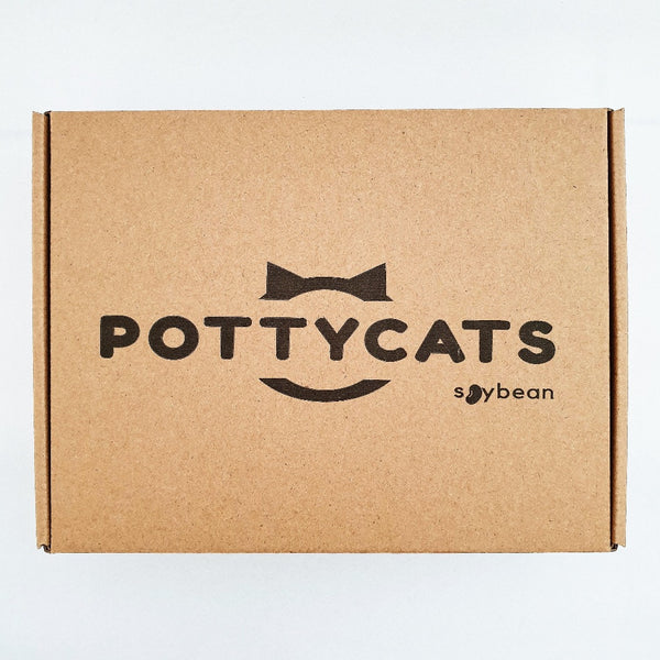 Pottycats natural cat litter in Original soya/tofu