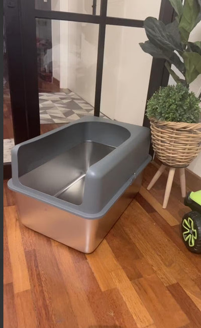 Why Stainless Steel Litter Boxes Outperform Plastic?