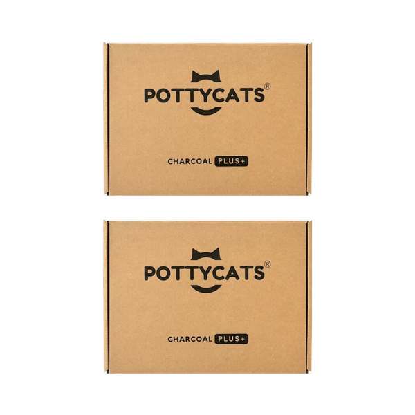 Pottycats Natural Cat Litter - Probiotic Charcoal PLUS