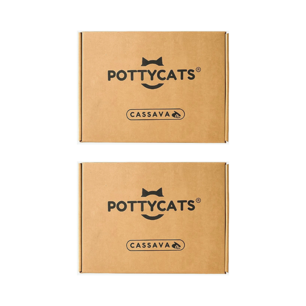 Pottycats Natural Cat Litter - Cassava