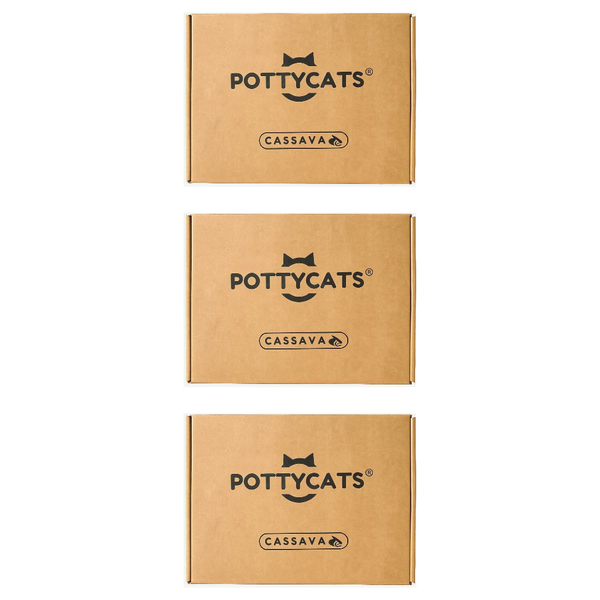 Pottycats Natural Cat Litter - Cassava