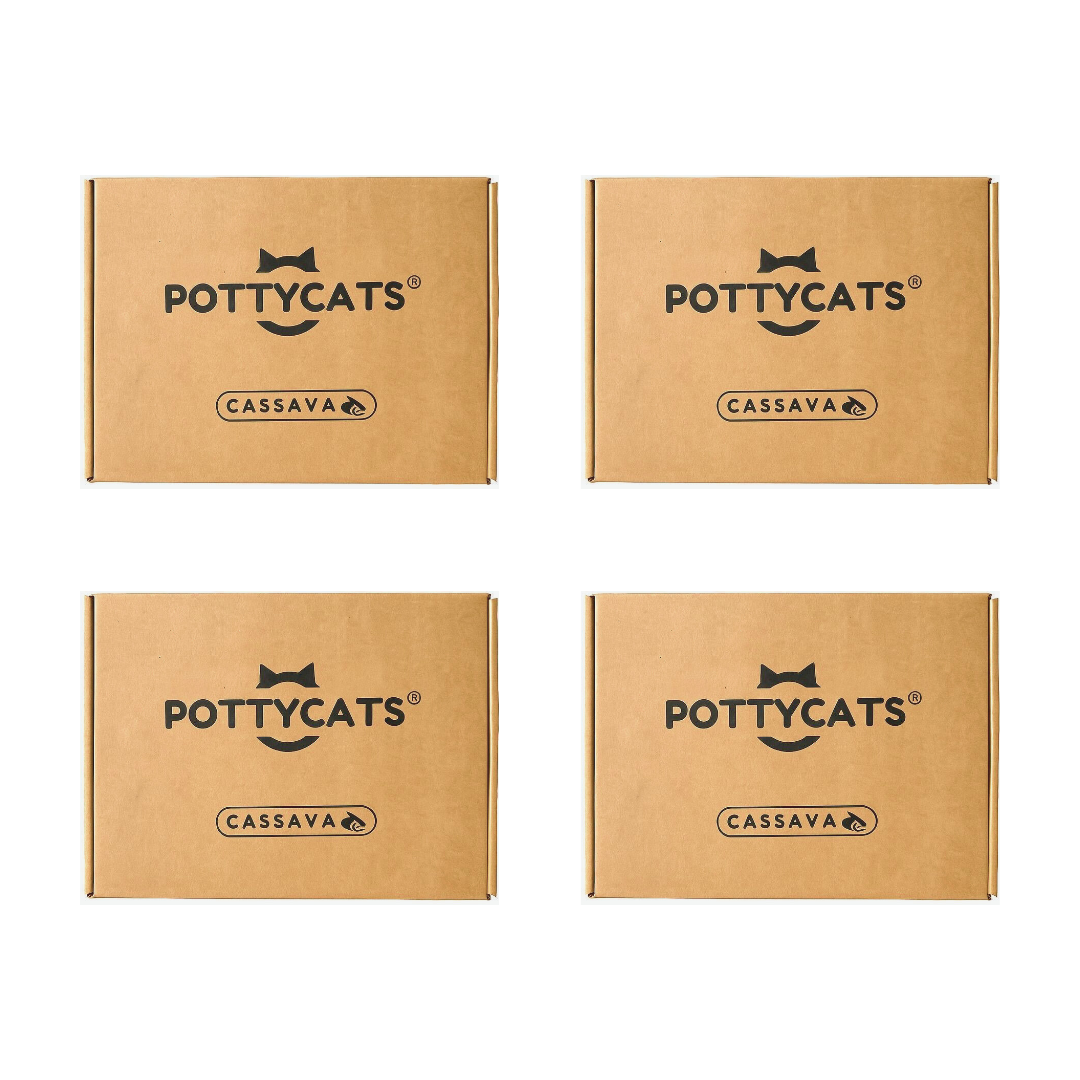 Pottycats Natural Cat Litter - Cassava