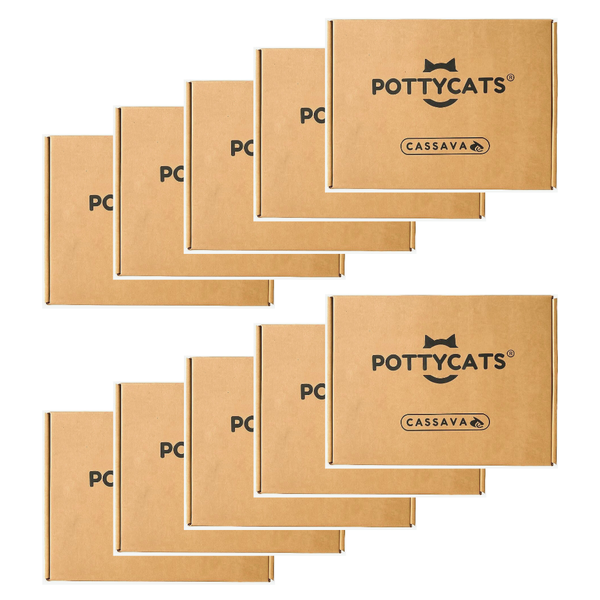 Pottycats Natural Cat Litter - Cassava