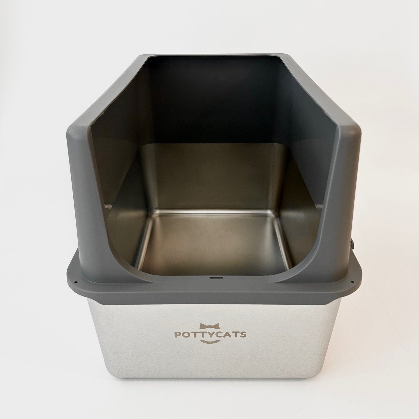 PottyBox - JUMBO Stainless Steel Cat Litter Box