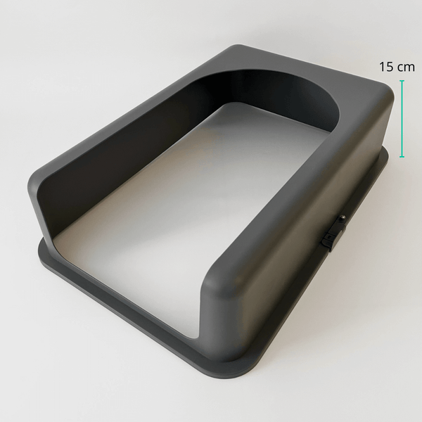 side lid for stainless steel cat litter box