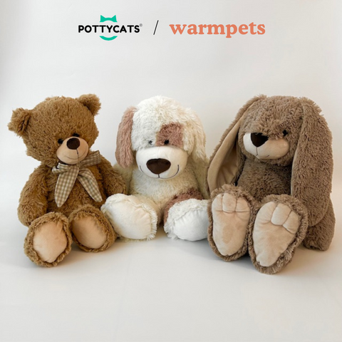 Pottycats x Warmpets Heatable Plushies