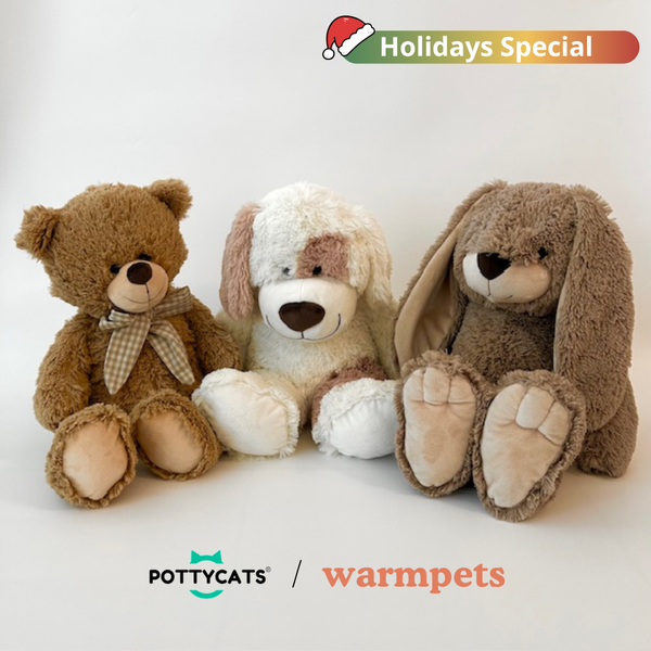 Pottycats x Warmpets Heatable Plushies