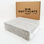 Pottycats natural cat litter in Charcoal