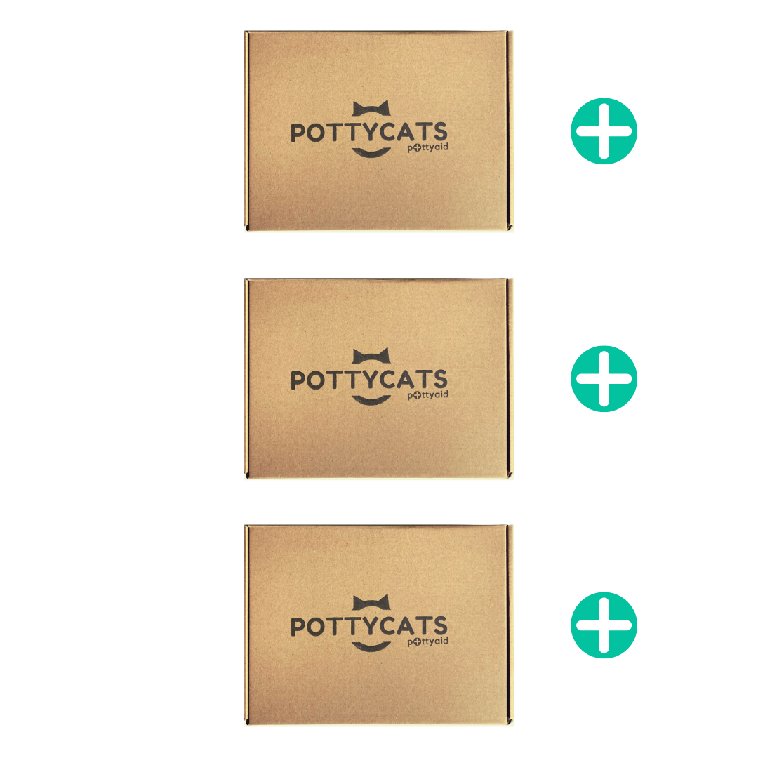 Pottyaid potty training cat litter for kittens and adult cats