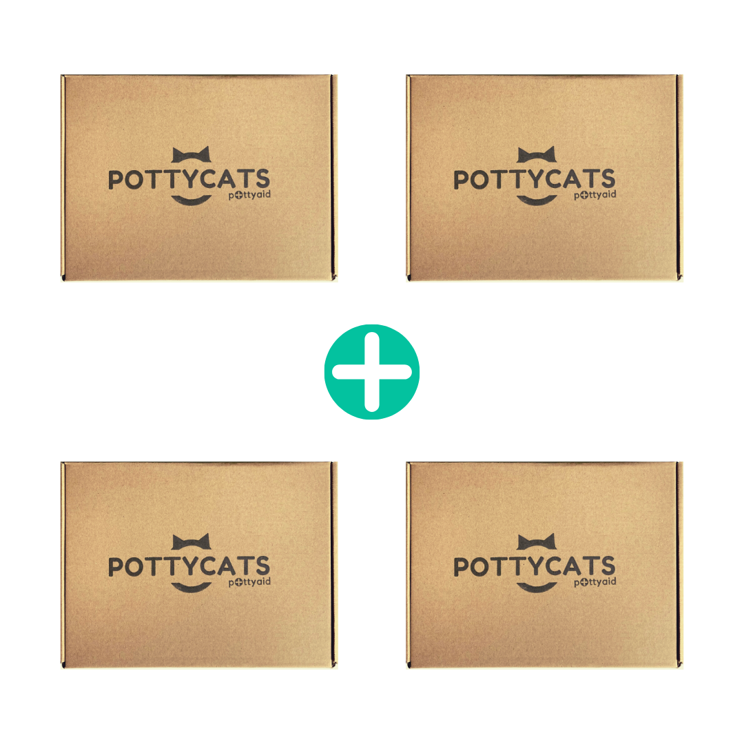 Pottyaid potty training cat litter for kittens and adult cats