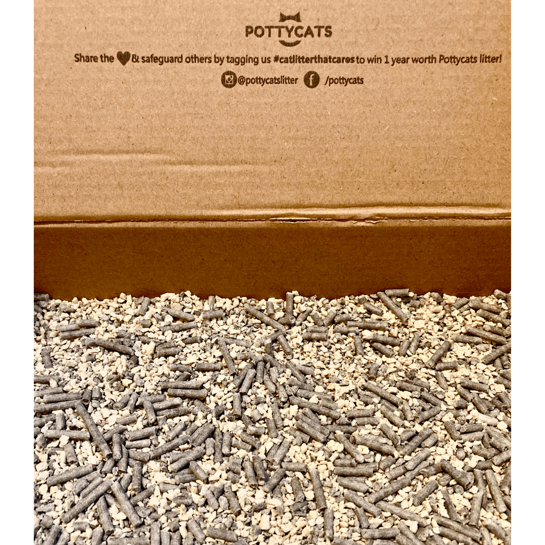 Pottycats Natural Cat Litter - Poopy Mix