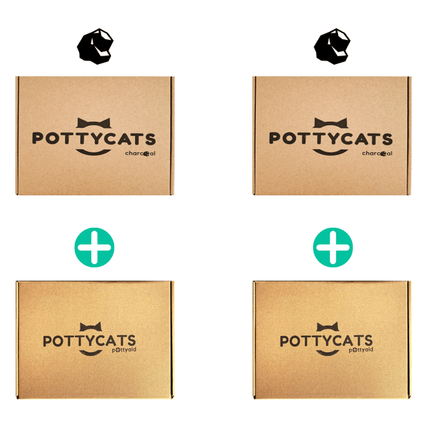 Pottycats Natural Cat Litter - Poopy Mix