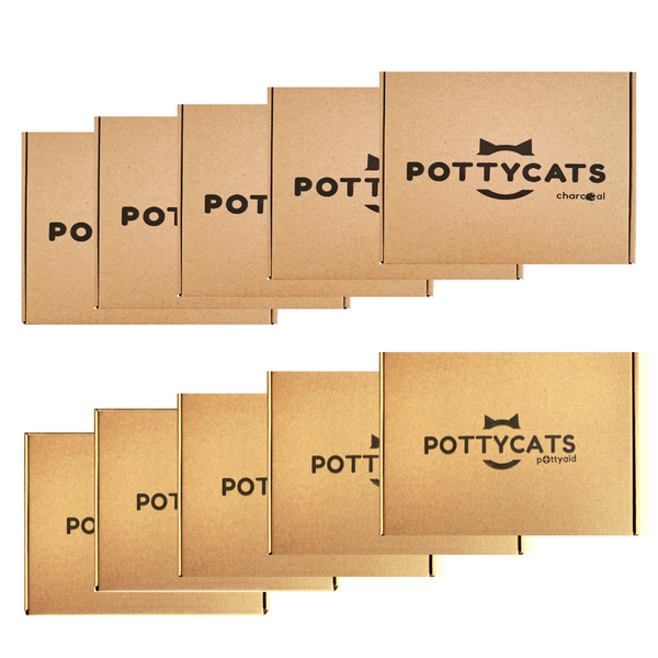 Pottycats Natural Cat Litter - Poopy Mix