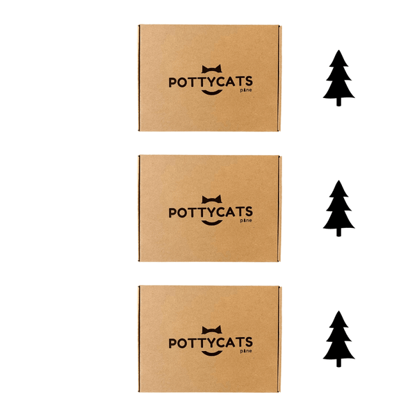 Pottycats Natural Cat Litter - Pine